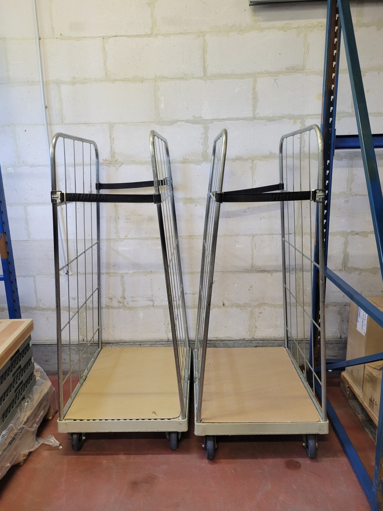 Lot de 2 rolls inox