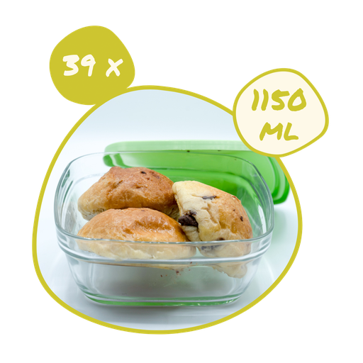 39 * Boîte fraîcheur 1150 ml avec couvercle