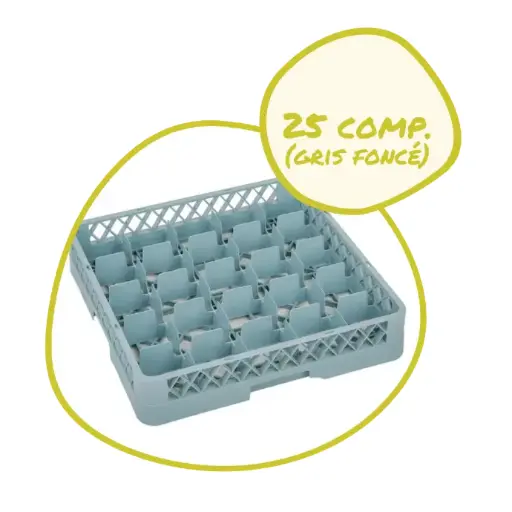 Casier lavable 25 compartiments (déstockage)