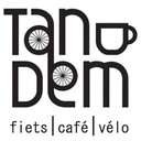 Tandem fiets café vélo